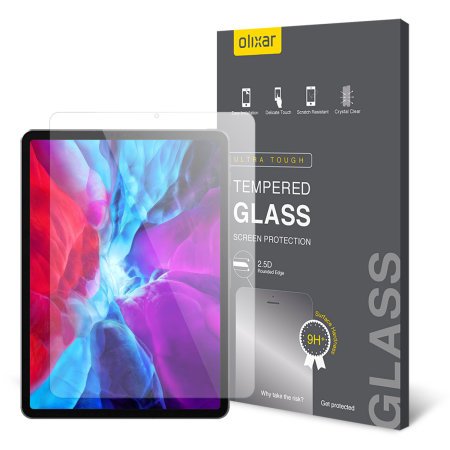 Olixar iPad Pro 12.9" 2020 4th Gen. Tempered Glass Screen Protector